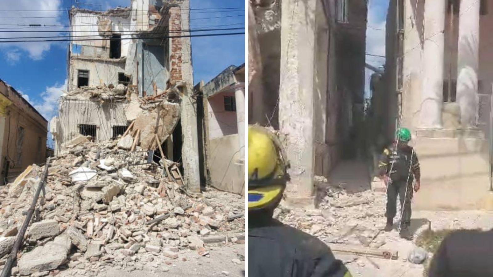 La Habana se desploma: nuevo derrumbe en un edificio en Santos Suárez