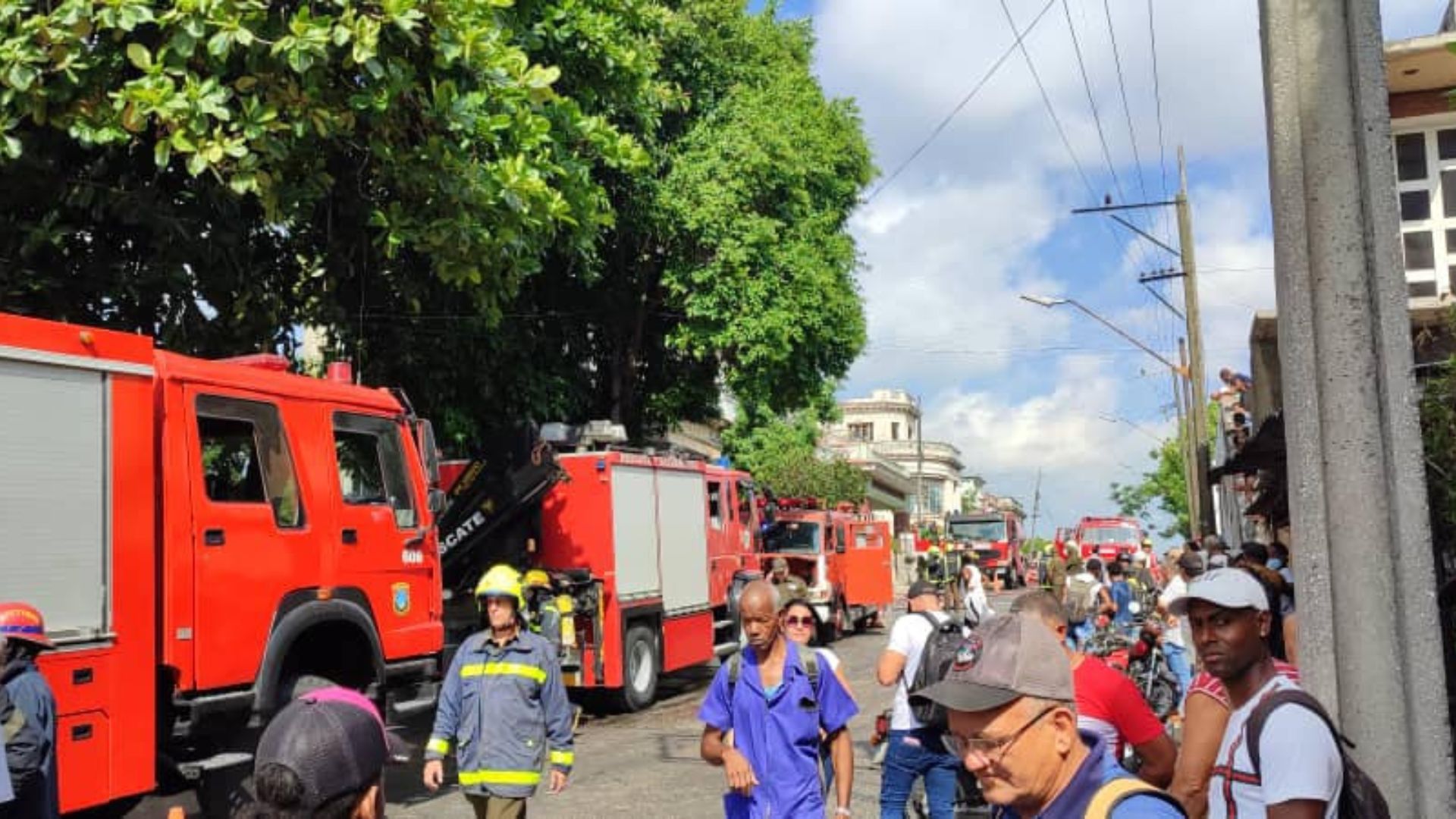 La Habana: se incendia vivienda en Diez de Octubre