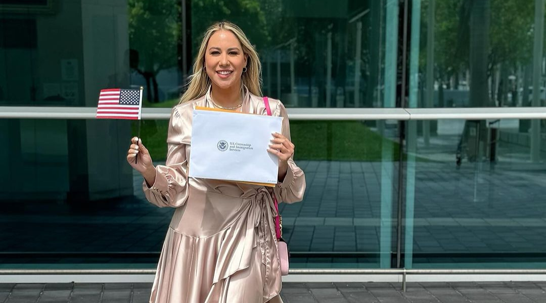 La Señorita Dayana cumple un gran sueño en Estados Unidos: ¡Ya es ciudadana! 