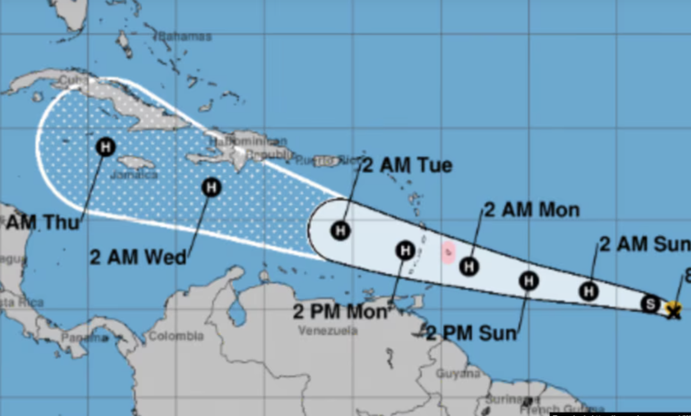 La Tormenta Tropical Beryl rumbo a Cuba amenaza con convertirse en poderoso huracán 