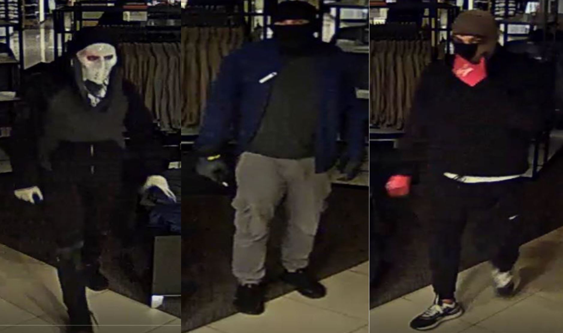 Ladrones enmascarados roban medio millón de dólares en perfumes y joyas en Macy's de Hialeah