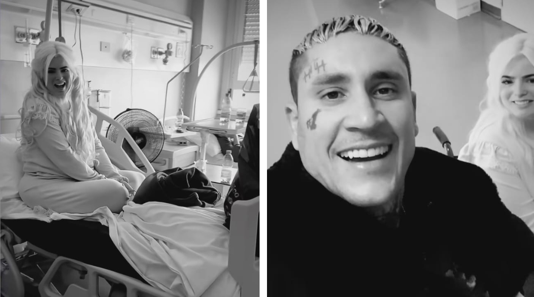 Laura, la esposa de Osmani García, sale del hospital tras delicada cirugía