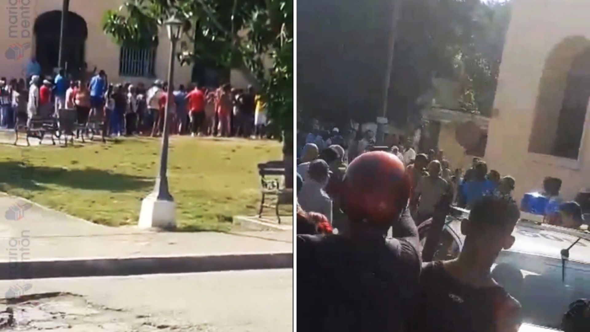 "Libertad es lo que hace falta": el grito de un manifestante en Santiago de Cuba
