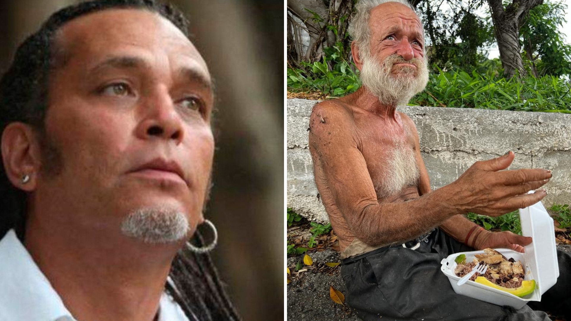 Luis Alberto García pide ayuda para anciano desorientado y abandonado en la calle