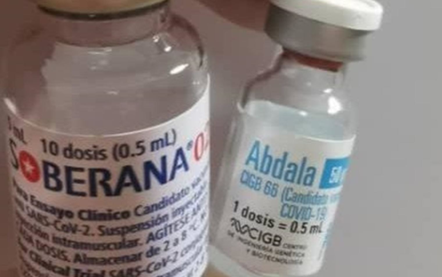 Médicos mexicanos ponen en duda eficacia de la vacuna castrista Abdala