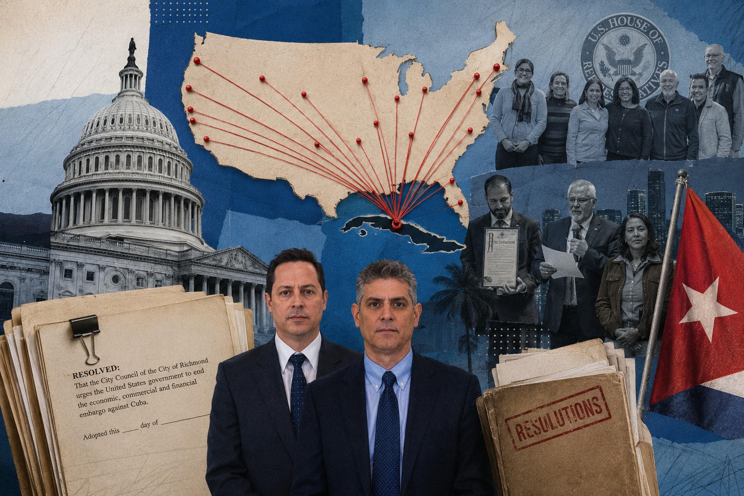 Más de 100 resoluciones en EE.UU. exponen la campaña de influencia del régimen cubano