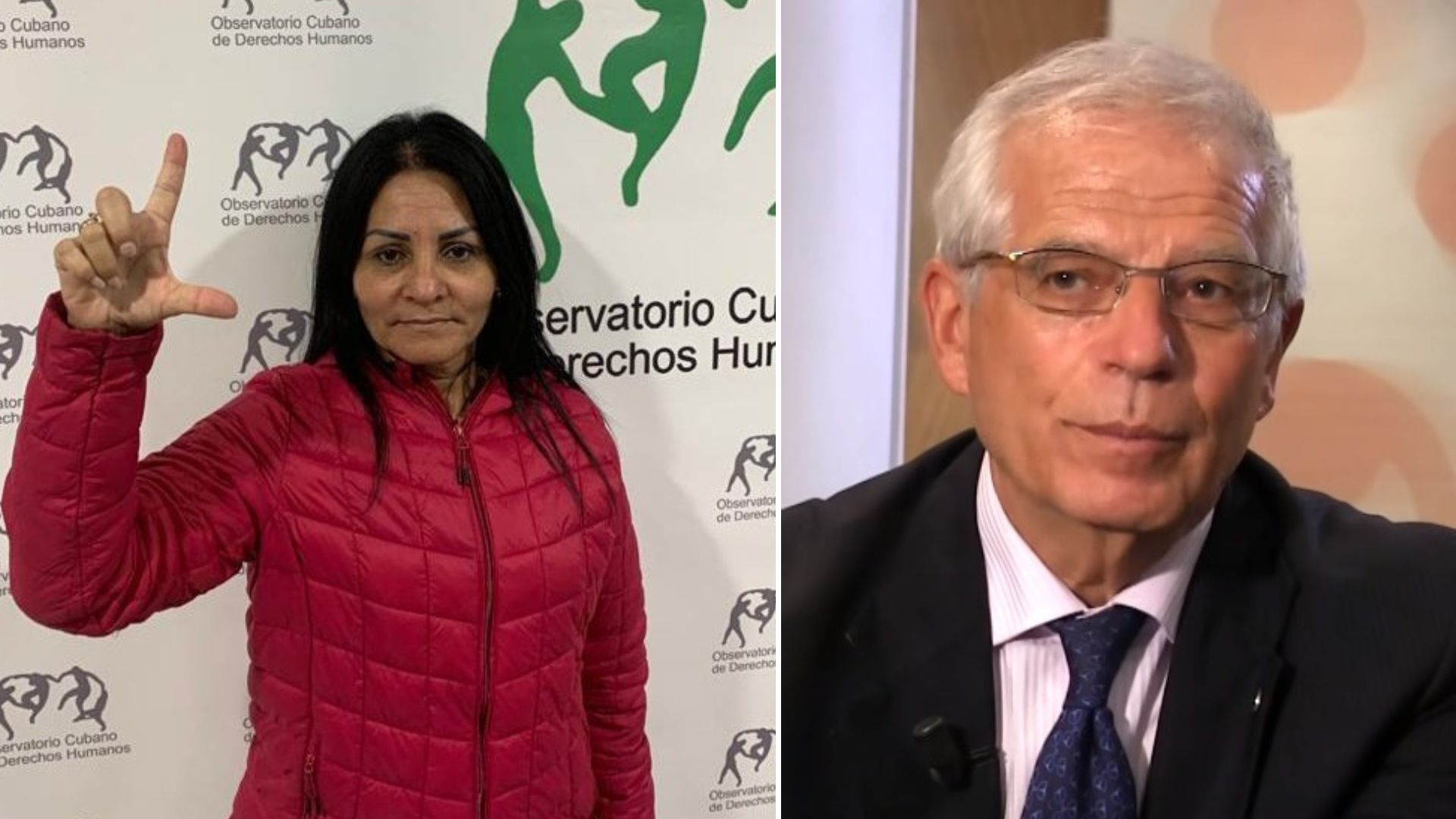 Madre cubana pide a Josep Borrell que incluya en su agenda la libertad de presos políticos