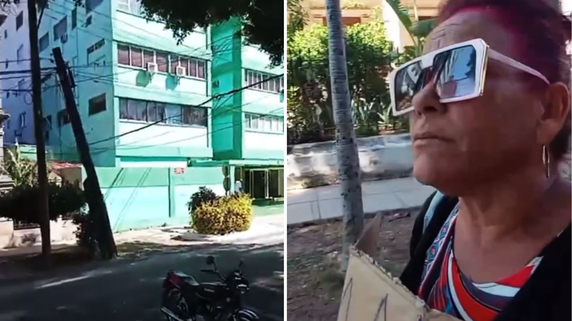 Madre de preso del 11J protesta en Dirección de Establecimientos Penitenciarios del Minint