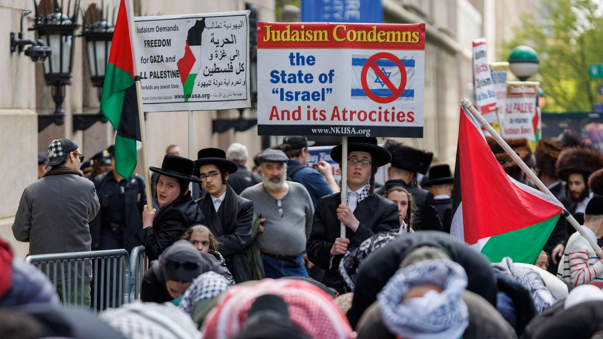 Manolo De Los Santos, líder del grupo radical a favor de Palestina, detenido en Nueva York