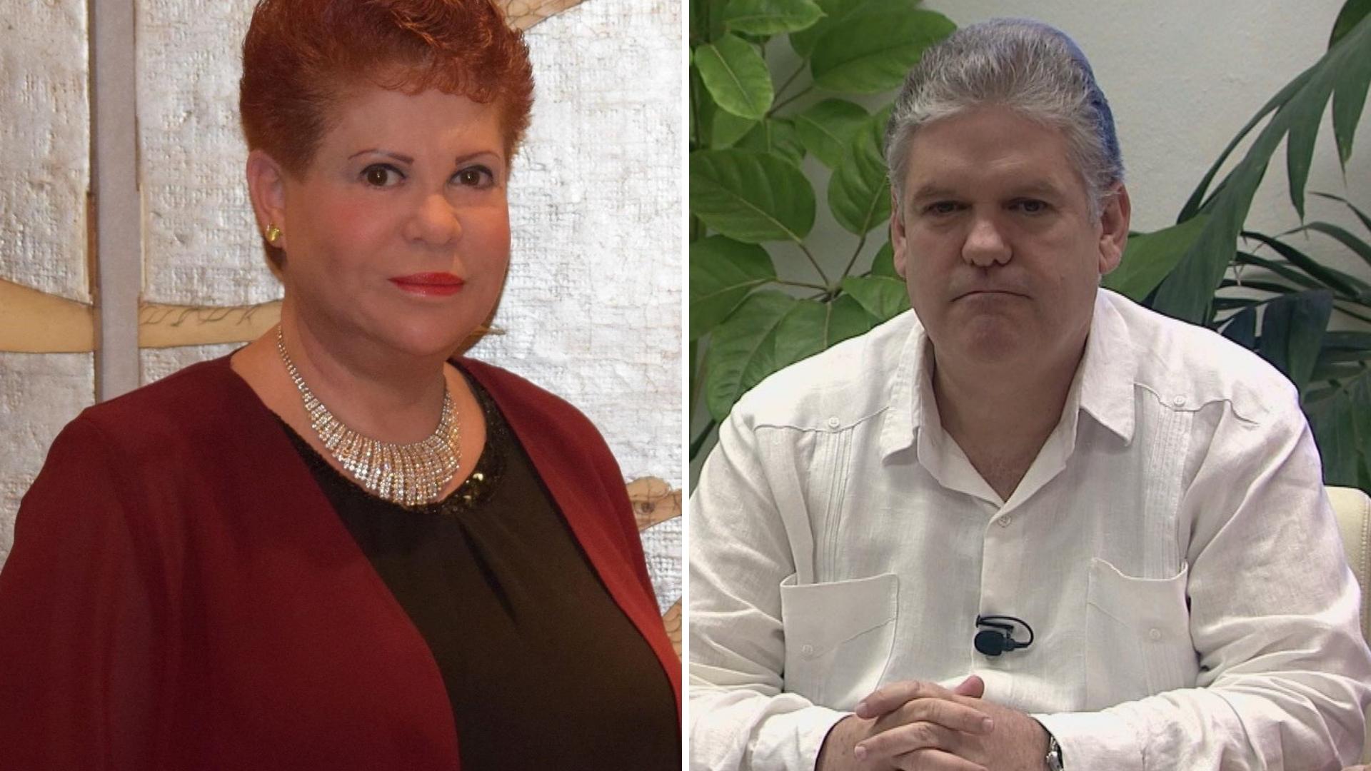 María Victoria Gil, expresentadora en “De la Gran Escena”, dijo que su hermano Alejandro Gil es “comunista y tonto” 