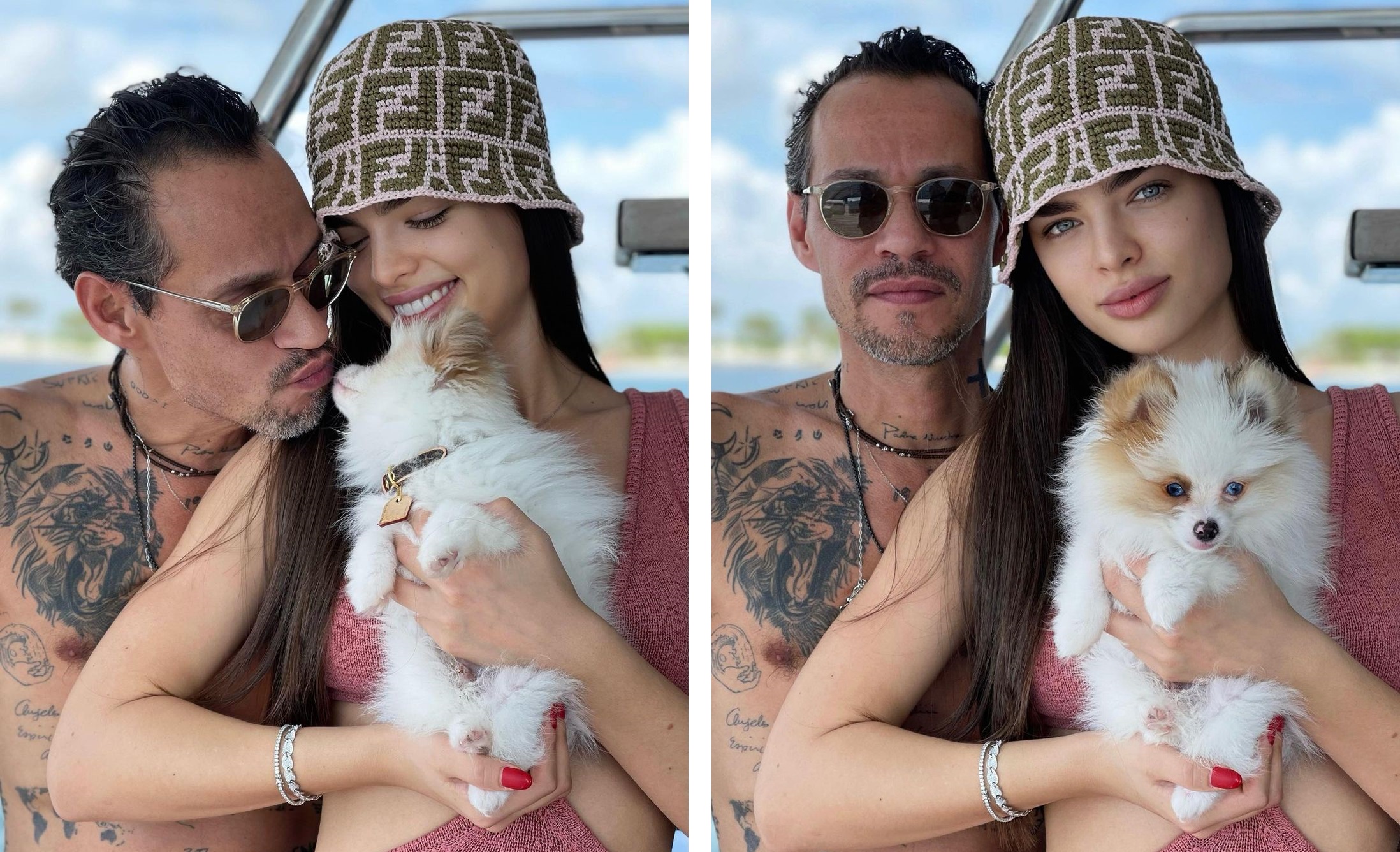 ¡Marc Anthony y Nadia Ferreira anuncian nuevo miembro en la familia!