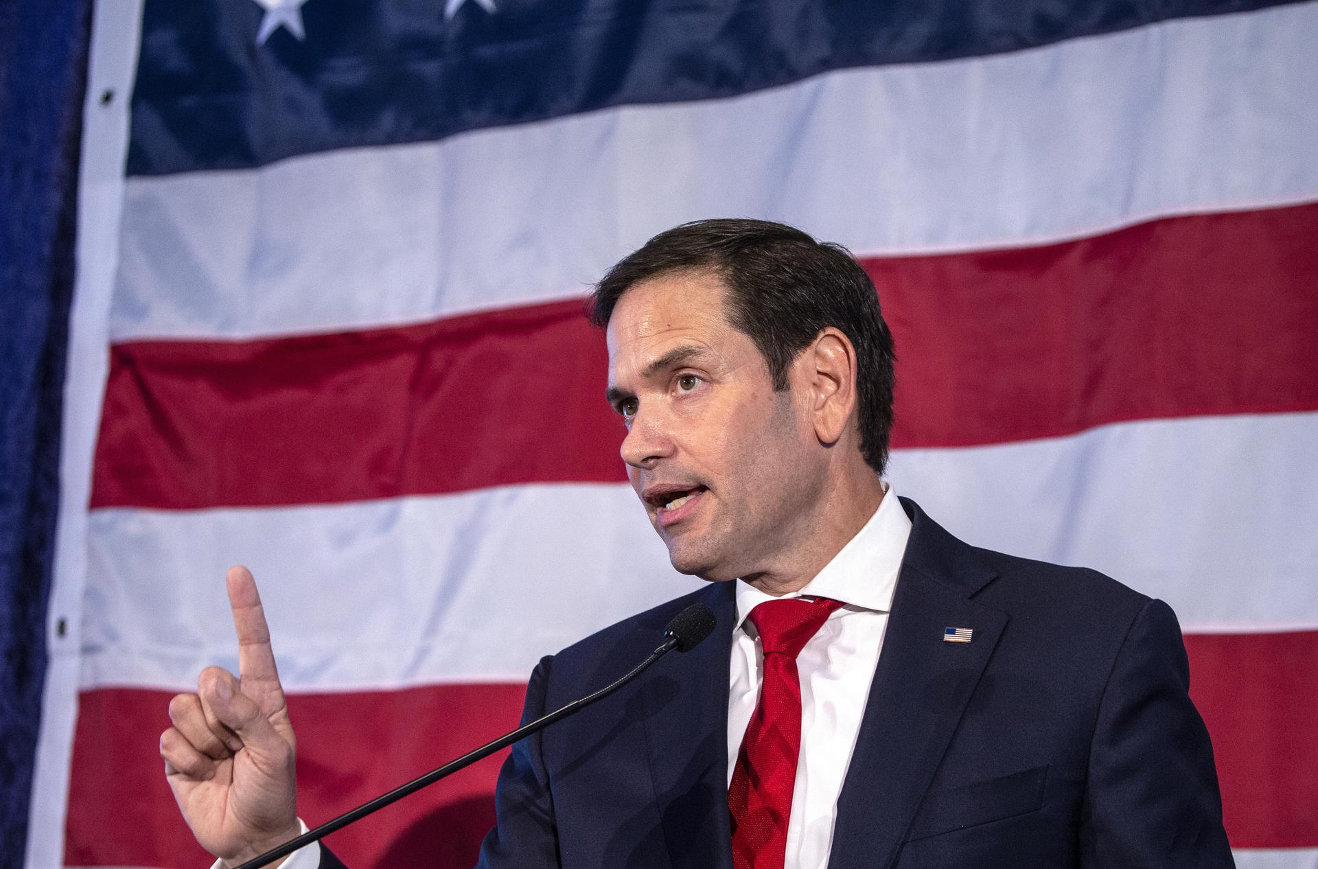 Marco Rubio: "América no puede sobrevivir otros cuatro años con Biden"