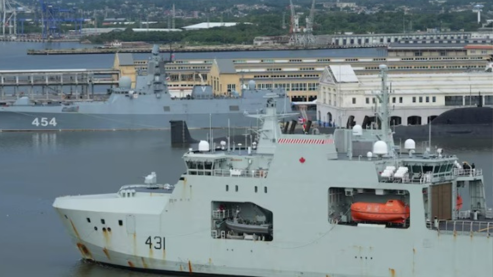 Marina canadiense envía barco a Cuba para “disuadir” a Rusia