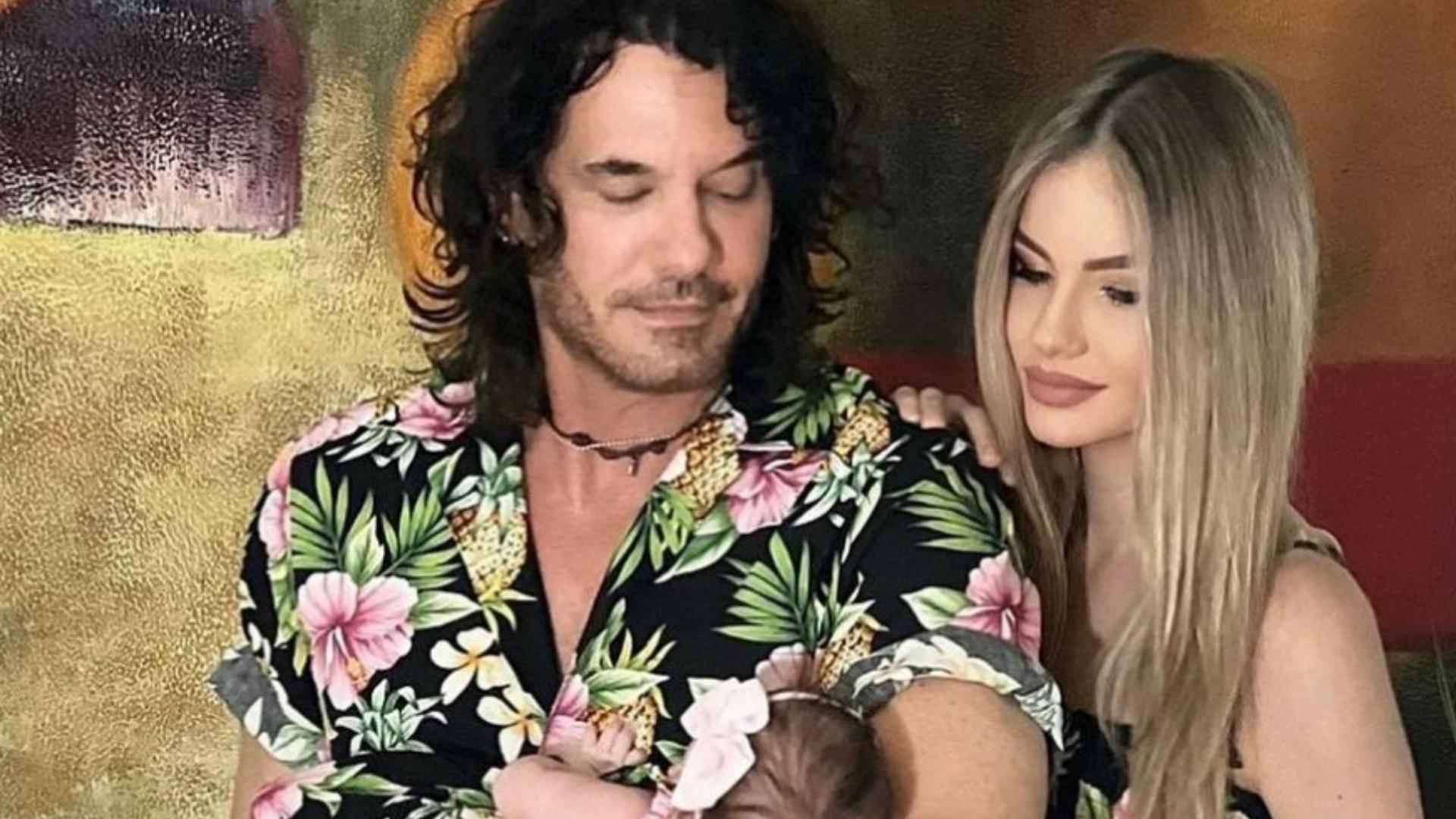 Mario Cimarro celebra el primer cumplemés de su única hija Briana