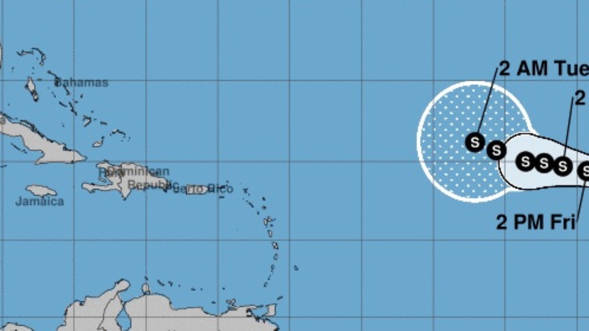 Meteorología de Cuba alerta sobre depresión tropical 7 rumbo al Caribe
