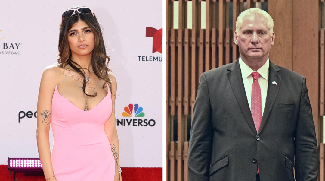 Mia Khalifa, la actriz para adultos que odia la dictadura: "Diaz-Canel sin..."