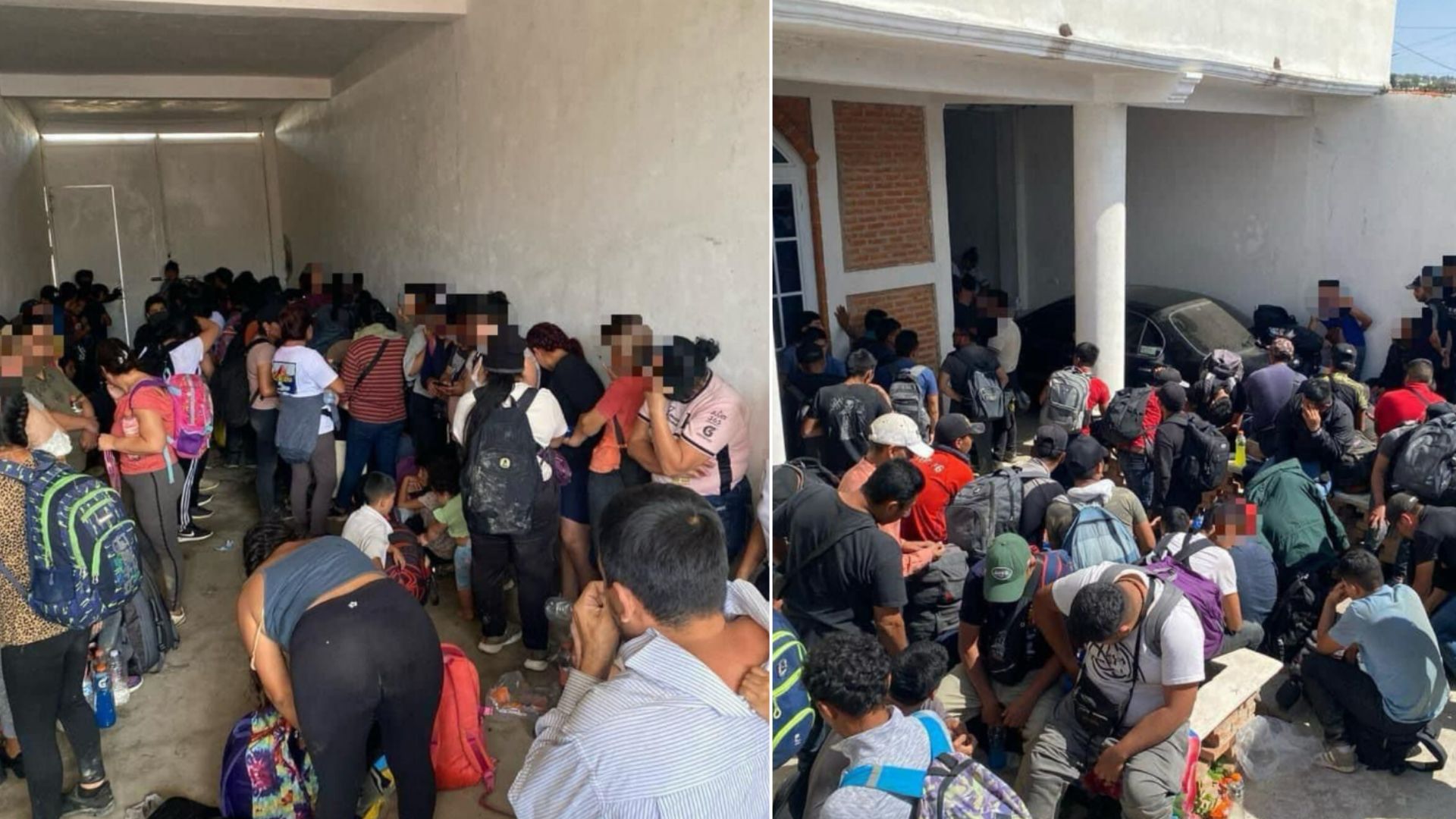 Migrantes cubanos vivían hacinados en una casa de seguridad en México