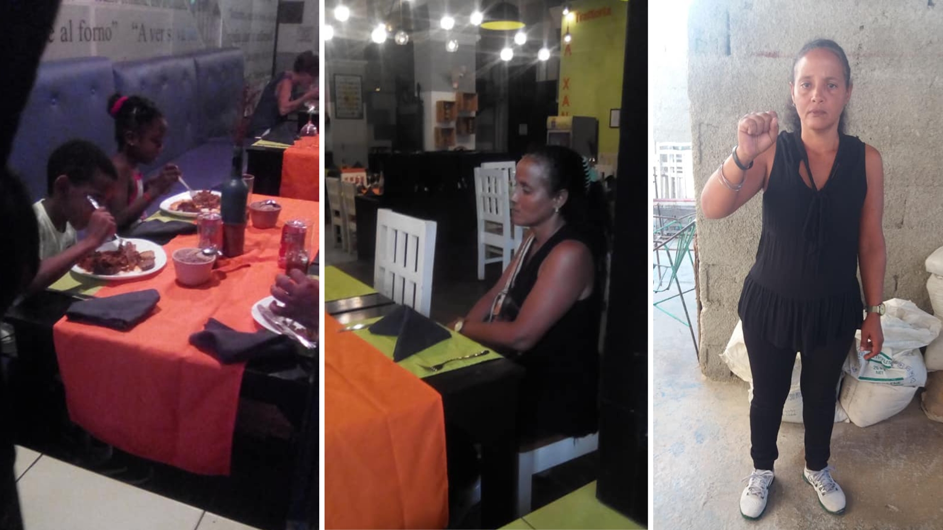 “Mis hijos no se quedaron sin comer”: madre cubana sin dinero se niega a pagar en restaurante habanero