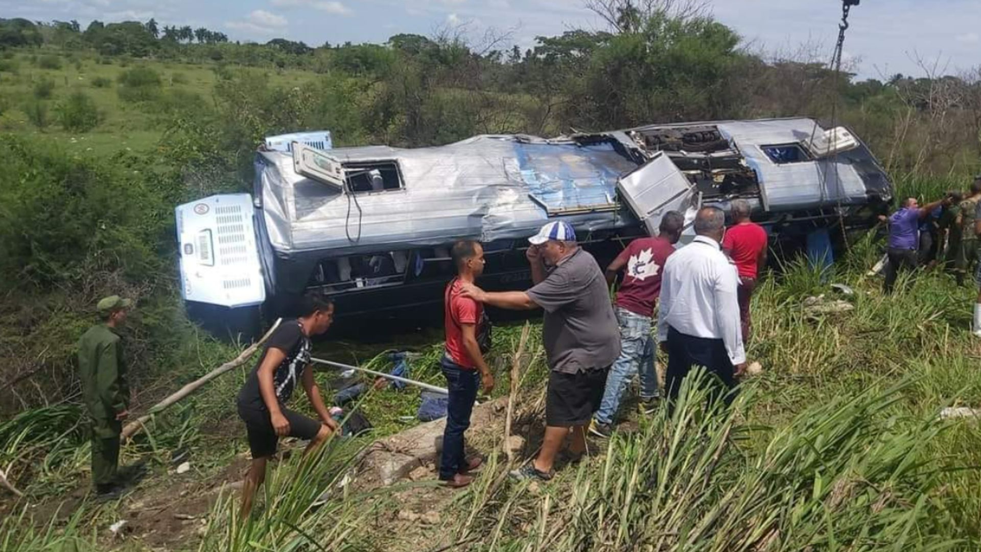 Mueren seis personas en accidente en Batabanó