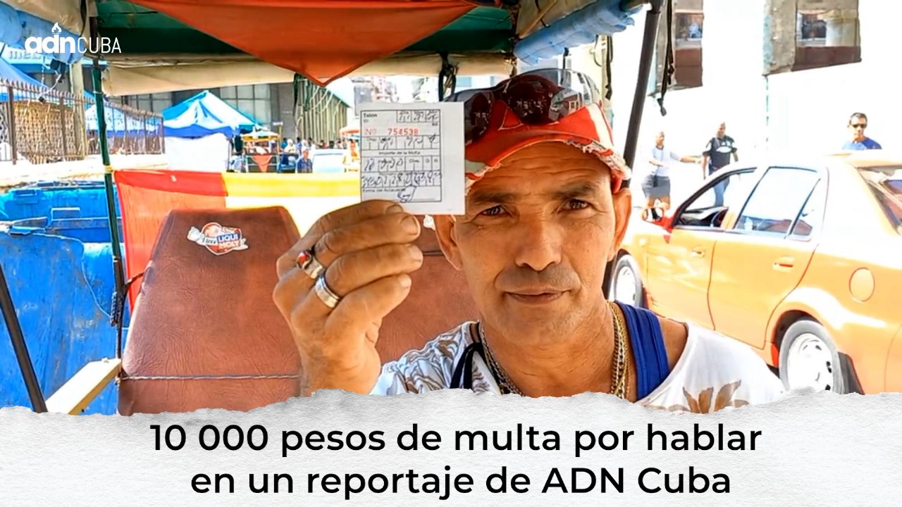 Multado con 10 000 pesos por hablar en un reportaje de ADN