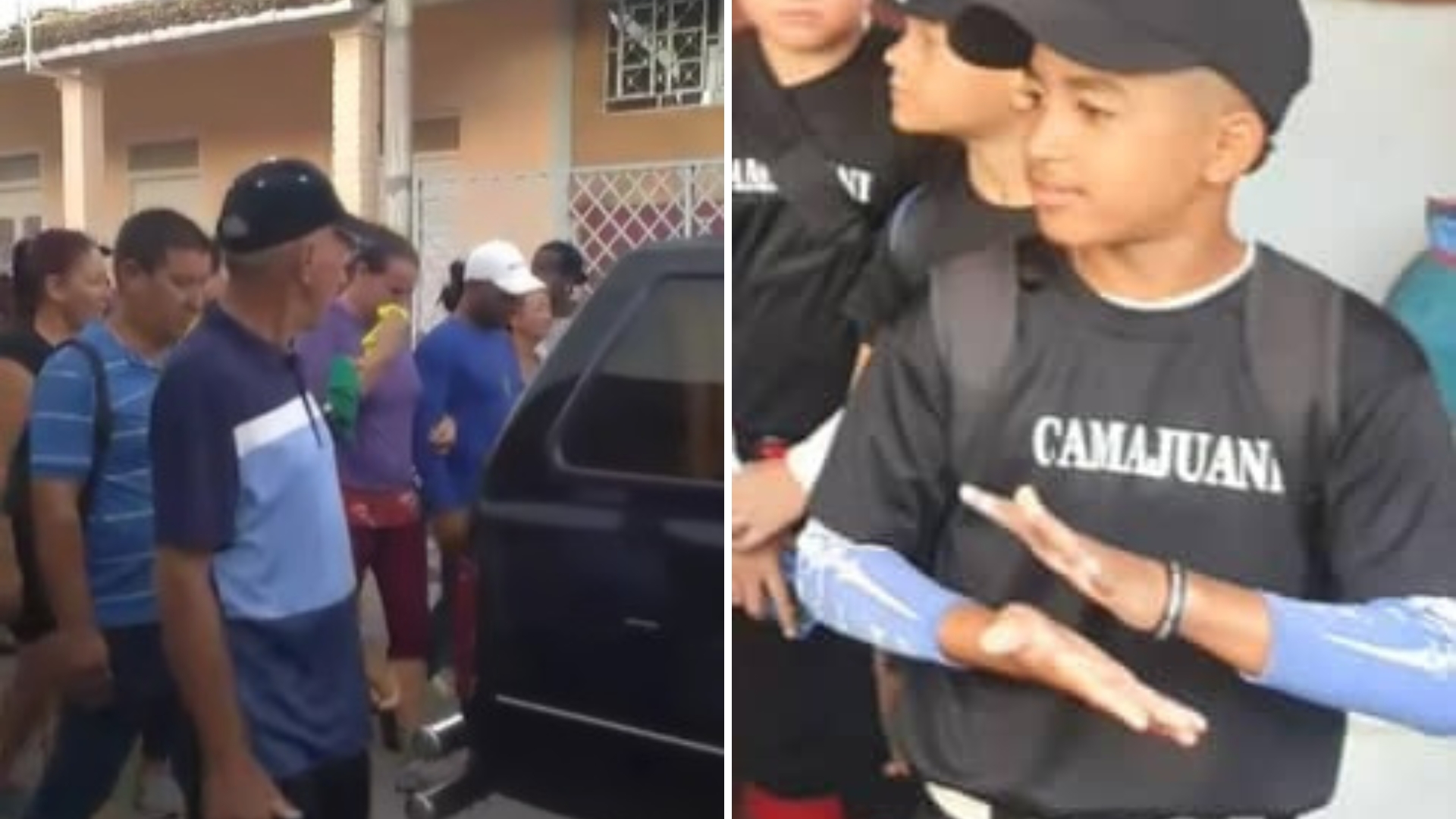 Multitudinario adiós a peloterito fallecido en Villa Clara