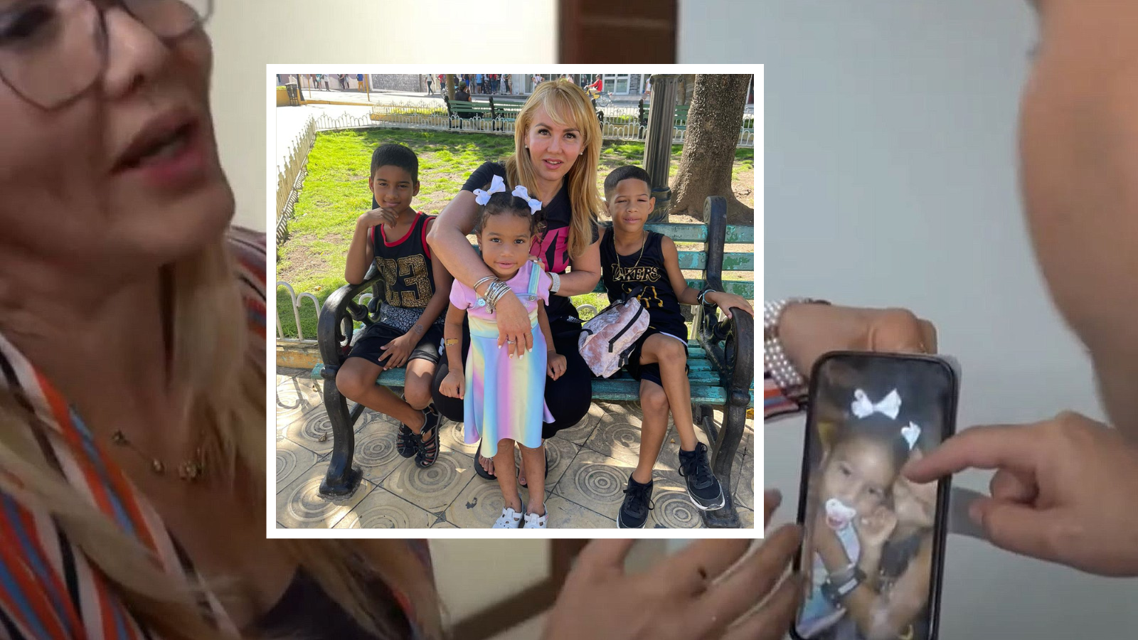 Niña cubana de 3 años separada de su familia, tras llegar a EEUU con parole humanitario