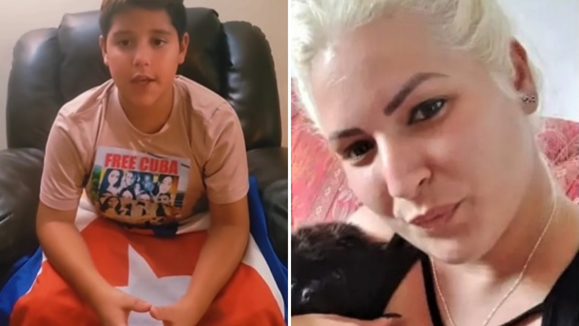 Niño de Miami pide libertad de presa política en Cuba: “Se me rompe el corazón”