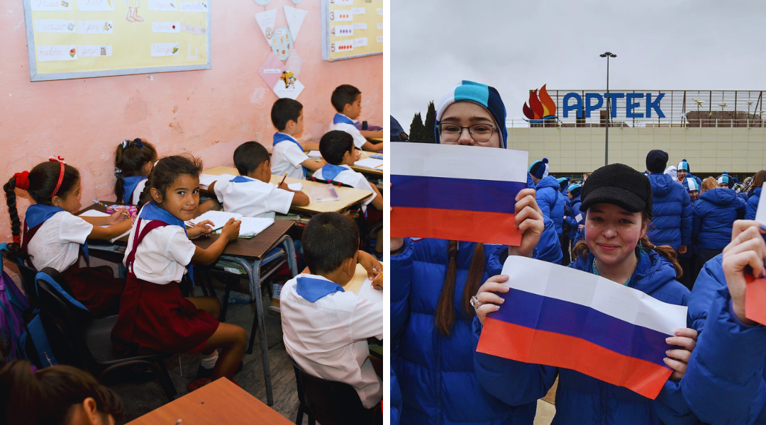 Niños cubanos viajarán a "campamentos de verano" en Rusia