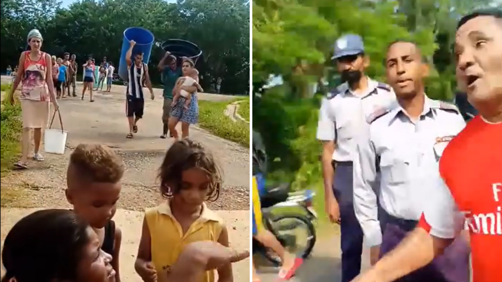 "No aguanto más": cubanos protestan en calles de Maisí por falta de agua