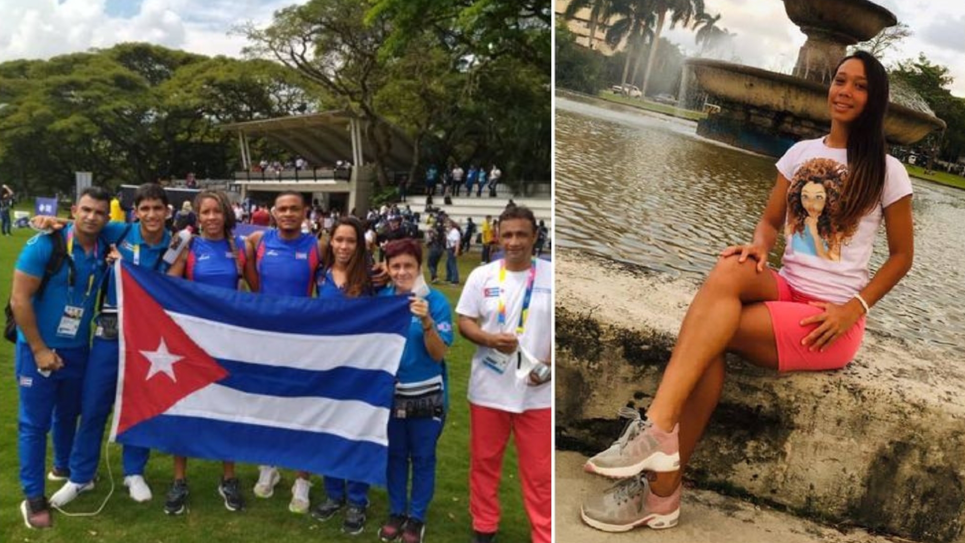 ¡No pierde tiempo! Atleta de 19 años se fugó del equipo Cuba en Brasil