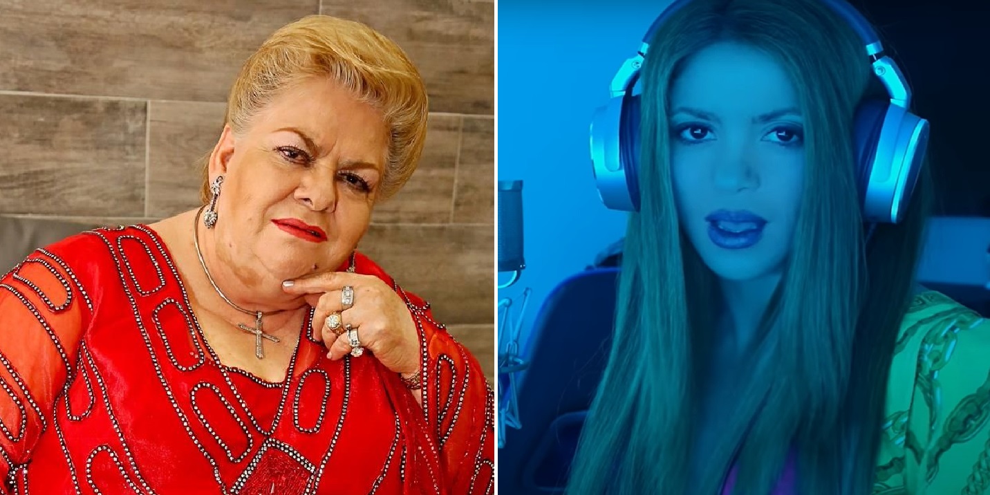 “No te me achicopales”: emotivo mensaje que Paquita la del Barrio envió a Shakira