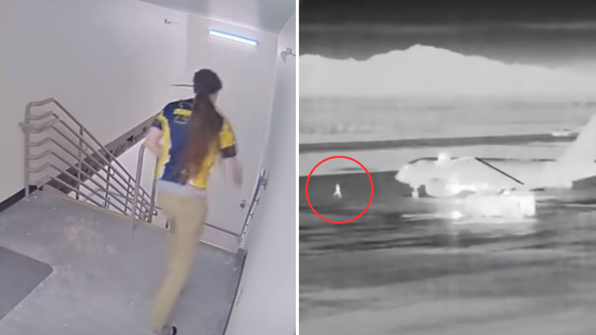 Nuevo video muestra los últimos momentos del pasajero que subió al motor de un avión Delta 