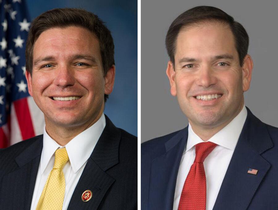 Ola roja despega en Florida: se dispara el apoyo latino a DeSantis y Rubio