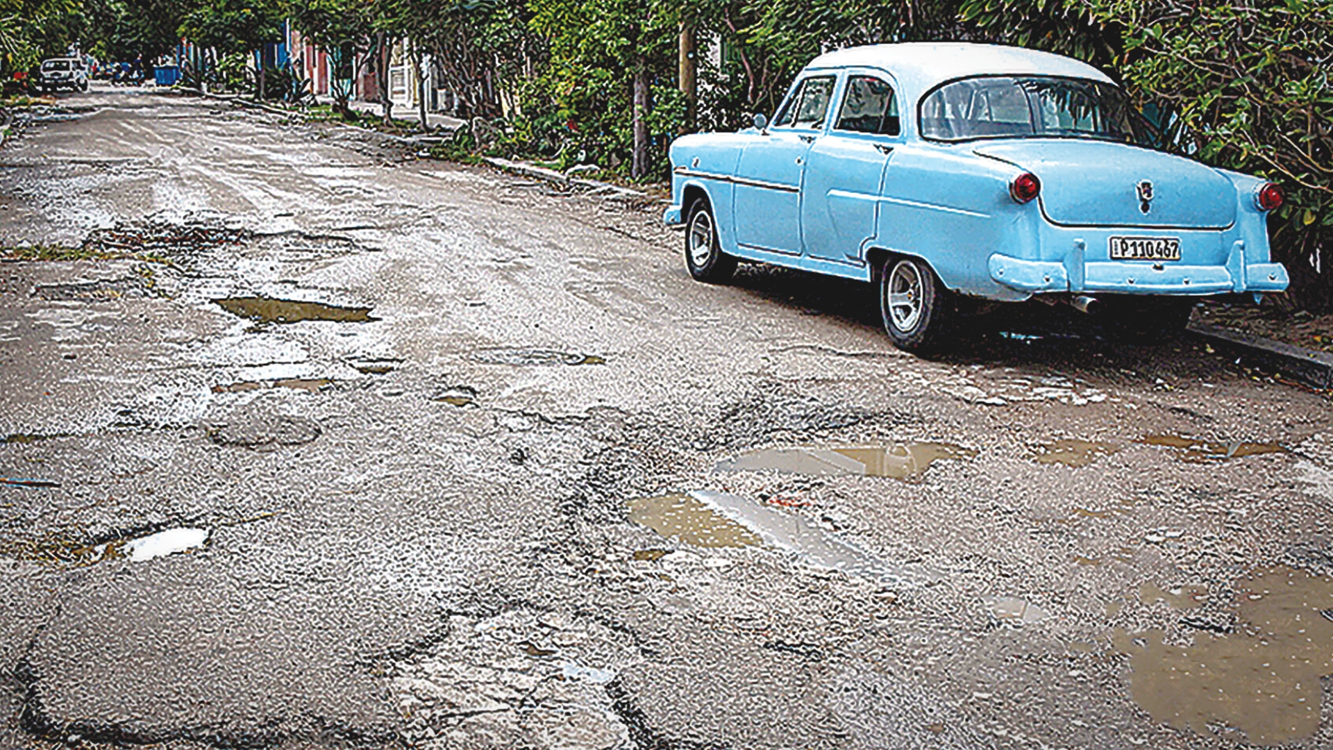 Otro desastre en Cuba: el deterioro de las calles 