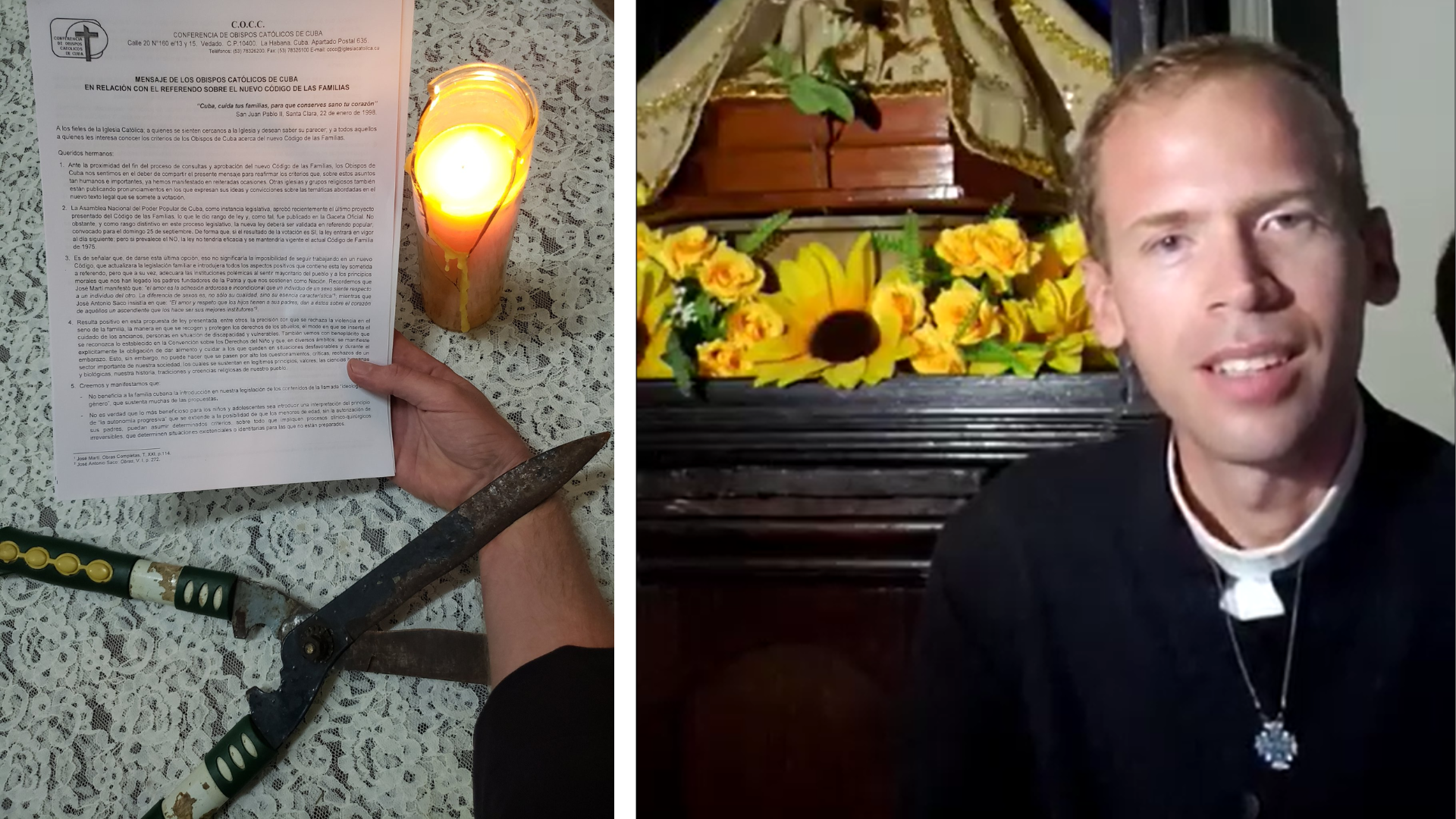 Padre Kenny: régimen prohibió a católicos cubanos predicar fuera de la iglesia