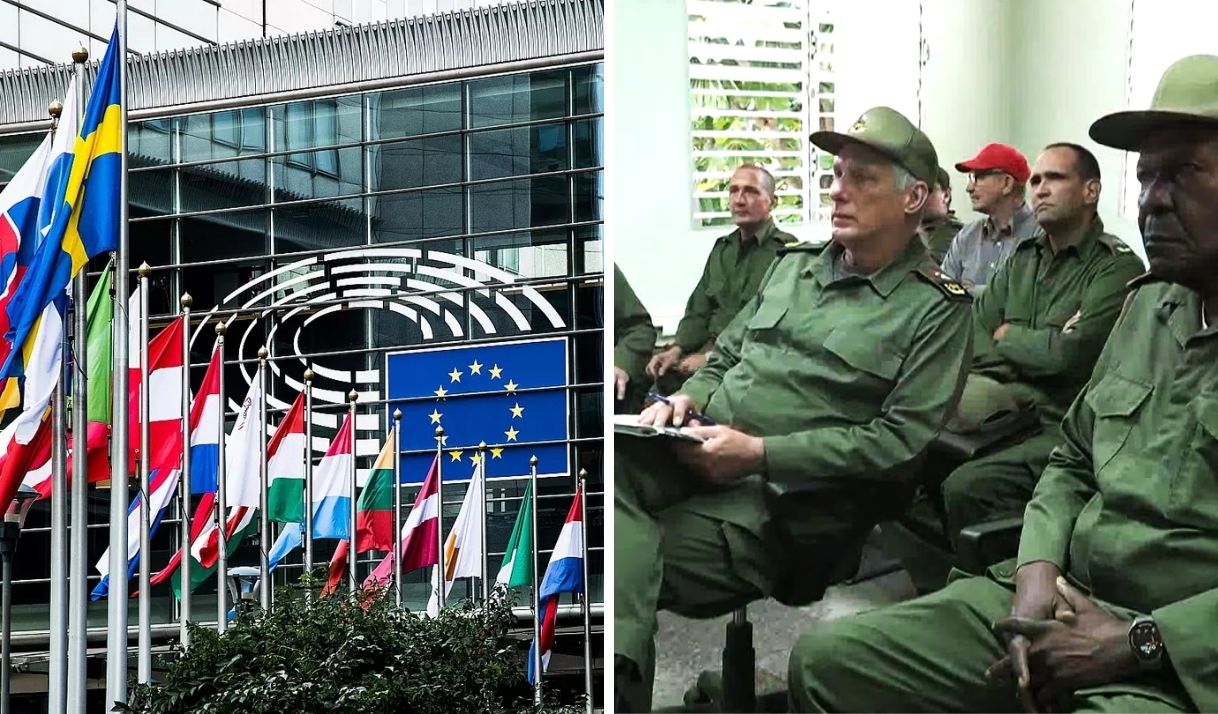 Parlamento Europeo pide sanciones contra Díaz-Canel y la cúpula militar cubana