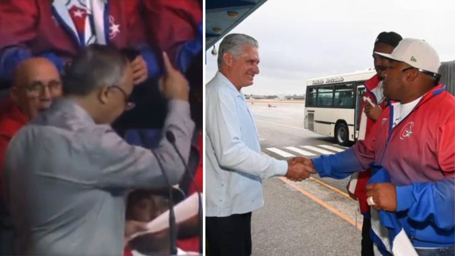 “Patria o Muerte” y homenajes a Fidel Castro en recibimiento al equipo Cuba del Clásico Mundial