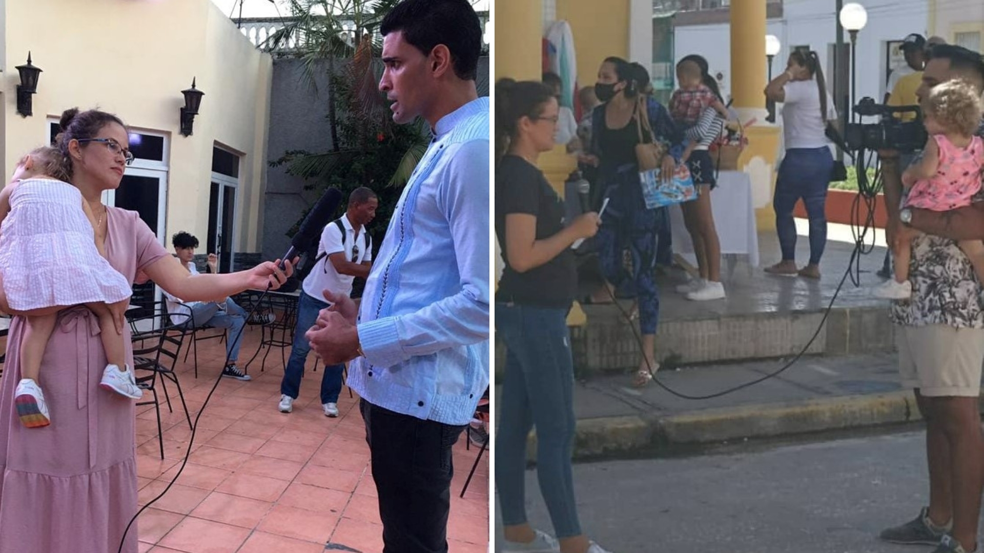 Periodista del oficialismo denuncia que trabaja con su niña porque no le dan un “círculo infantil”