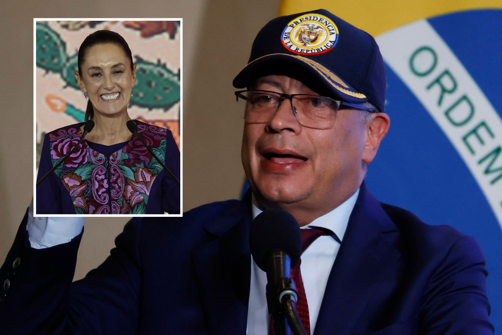 Petro confiesa que Claudia Sheinbaum, presidenta electa de México, colaboró con guerrilla del M-19 en su época delictiva
