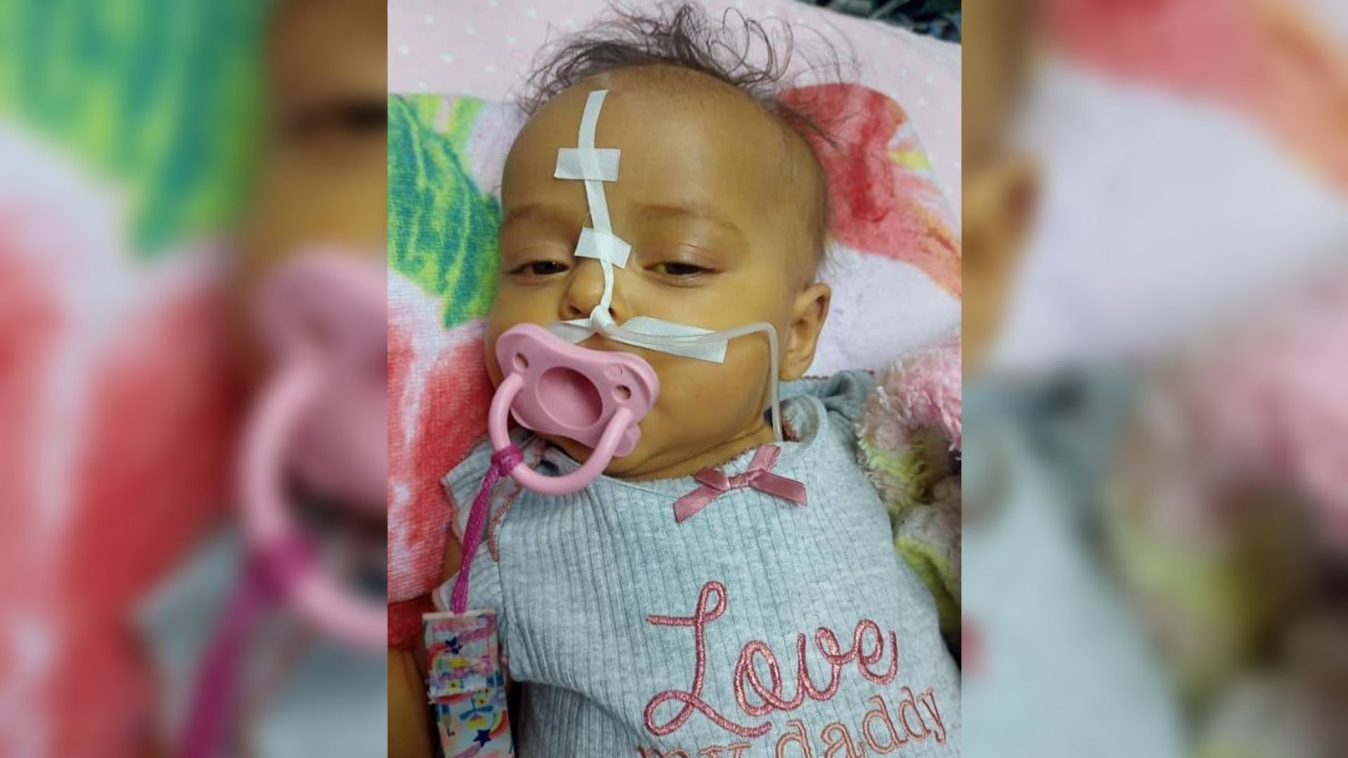Piden ayuda para bebé cubana de 7 meses con extraña enfermedad