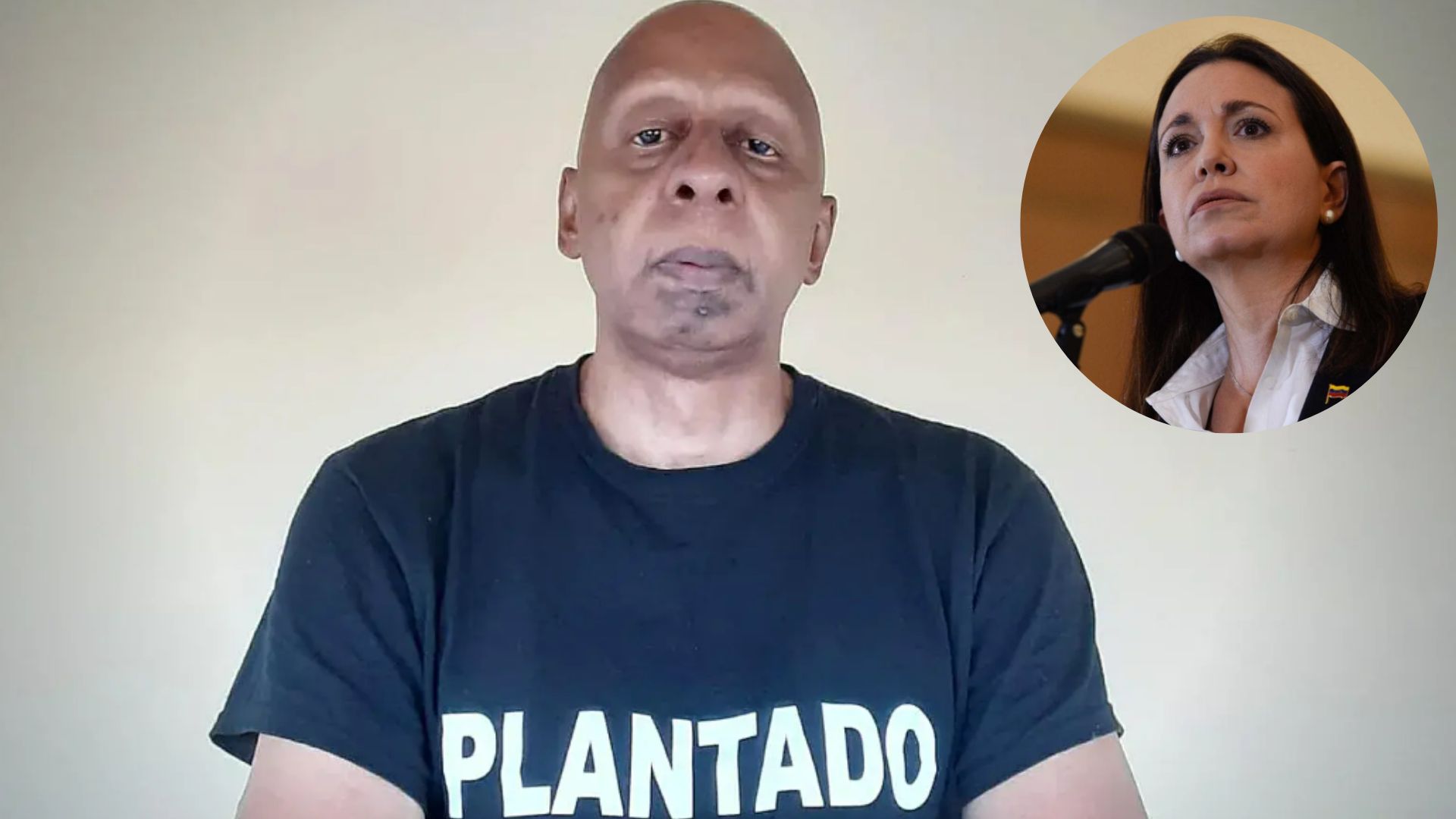 Política venezolana María Corina Machado pide apoyo para Guillermo Fariñas