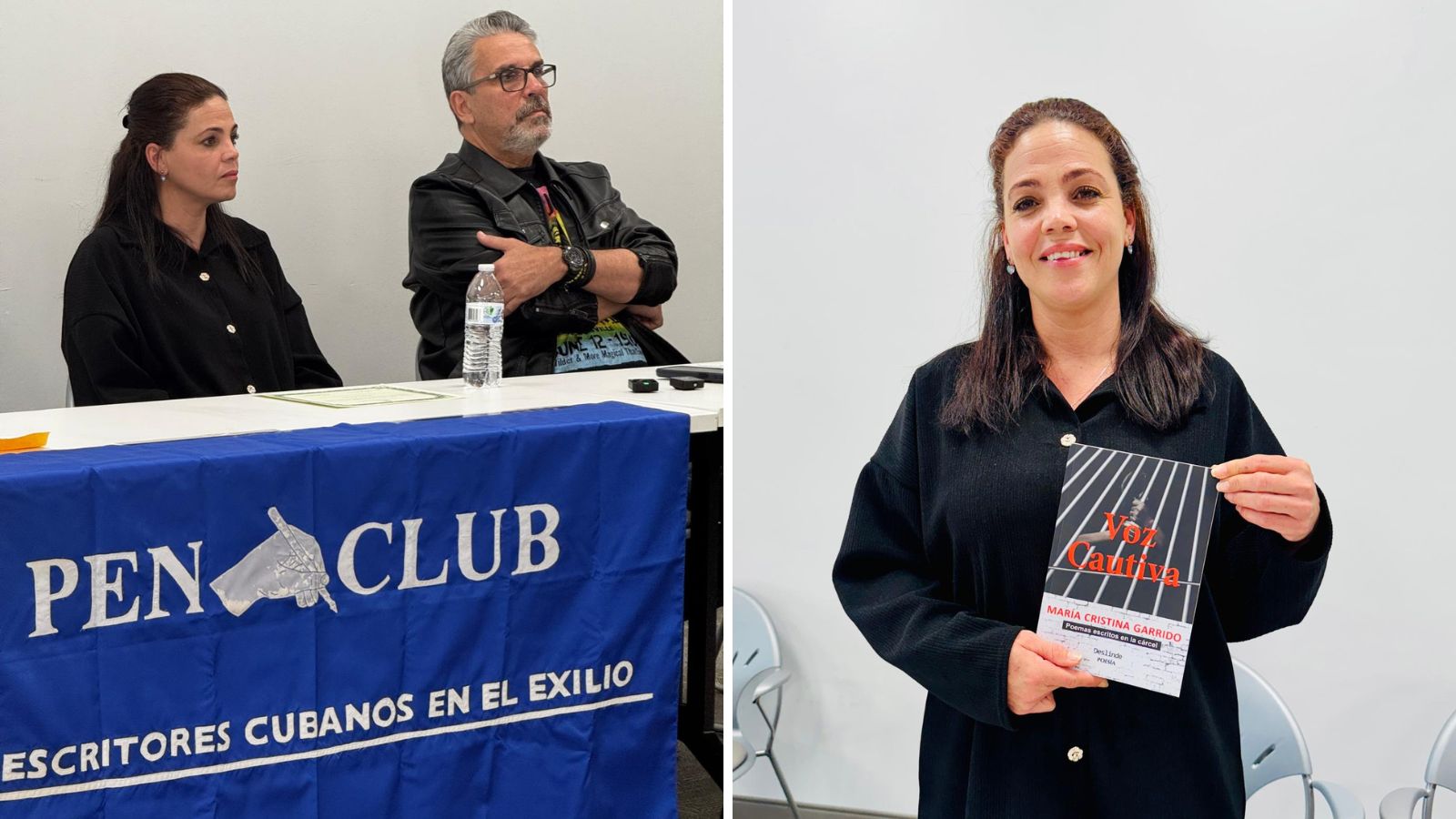 Presentan en Miami "Voz cautiva", libro de la presa política María Cristina Garrido