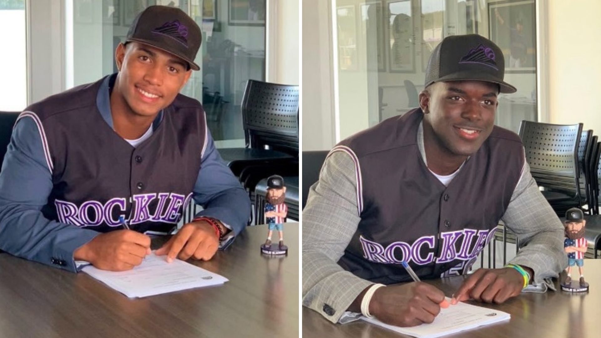 Prospectos cubanos firman con los Rockies de Colorado
