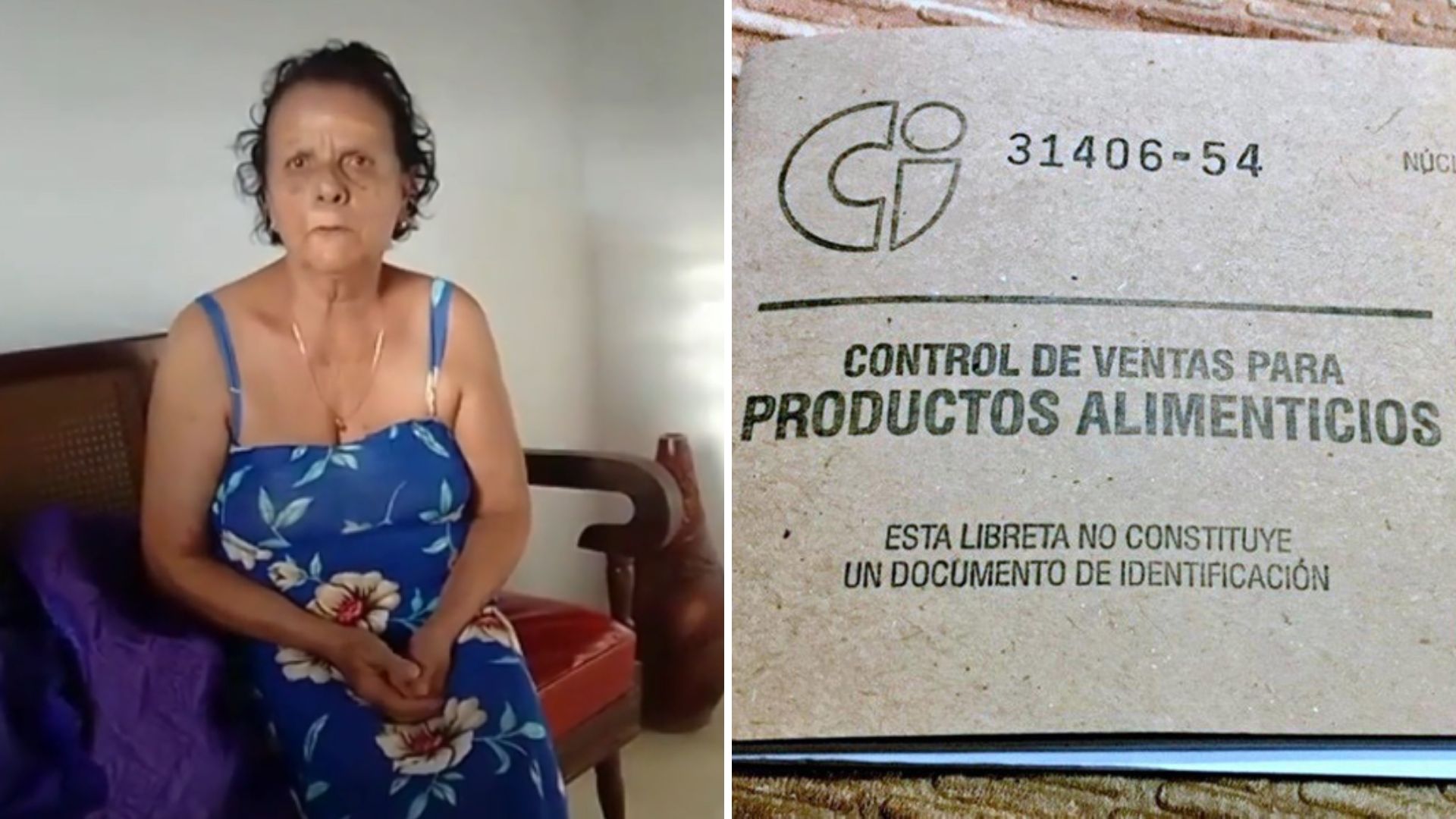 Quitan libreta de abastecimiento a anciana cubana: "Estoy sola y desamparada"