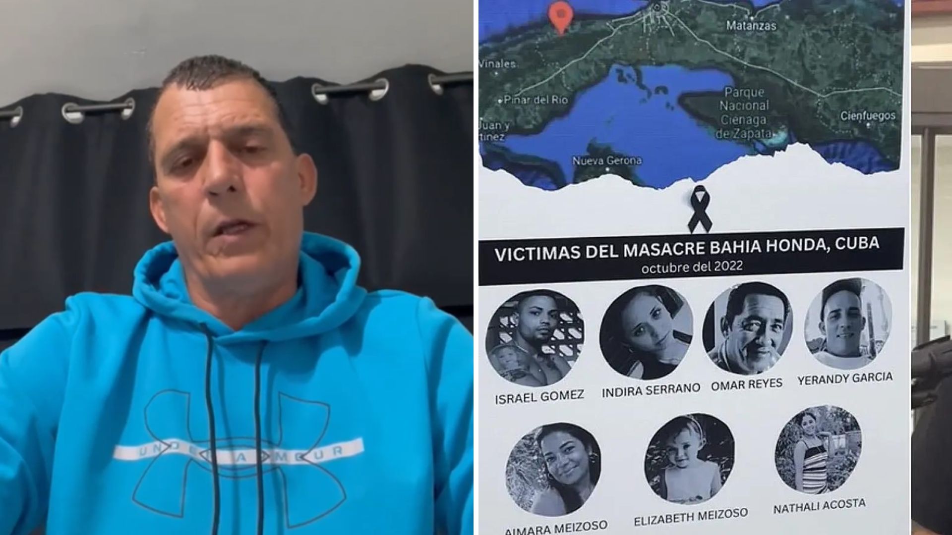 Régimen amenaza a sobrevivientes de masacre de Bahía Honda