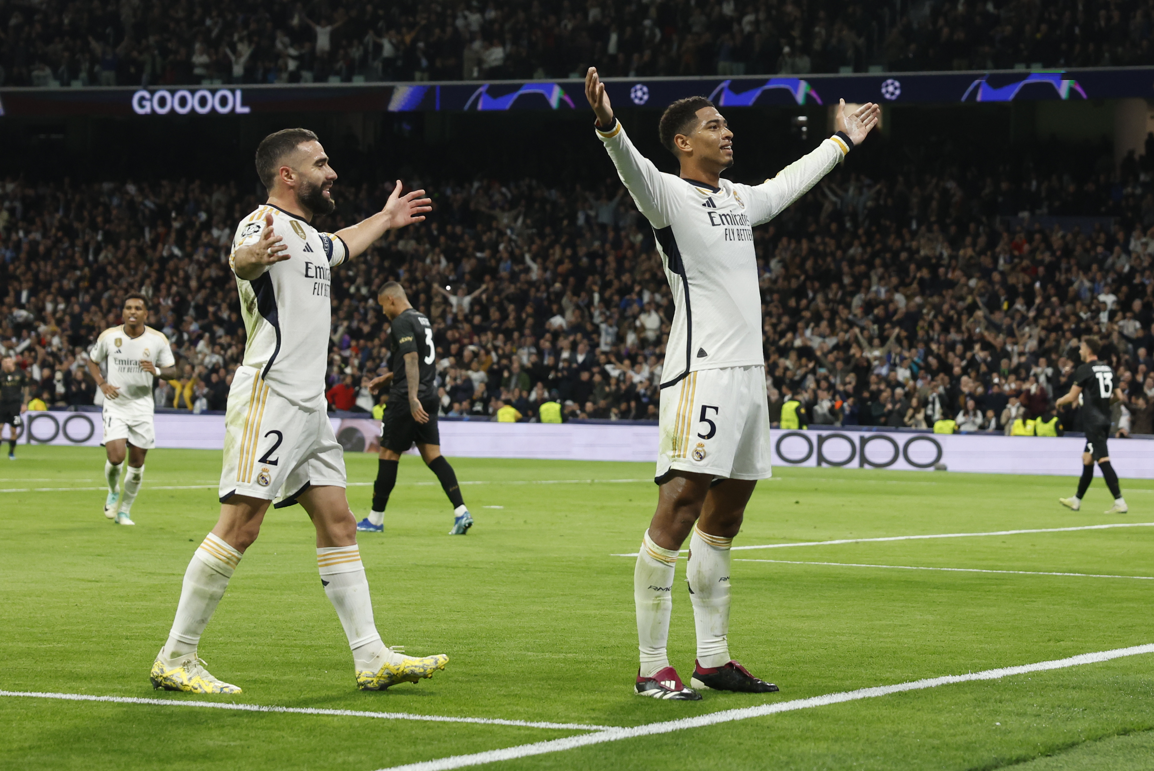 Real Madrid lidera a los españoles en Champions, mientras el Sevilla decepciona