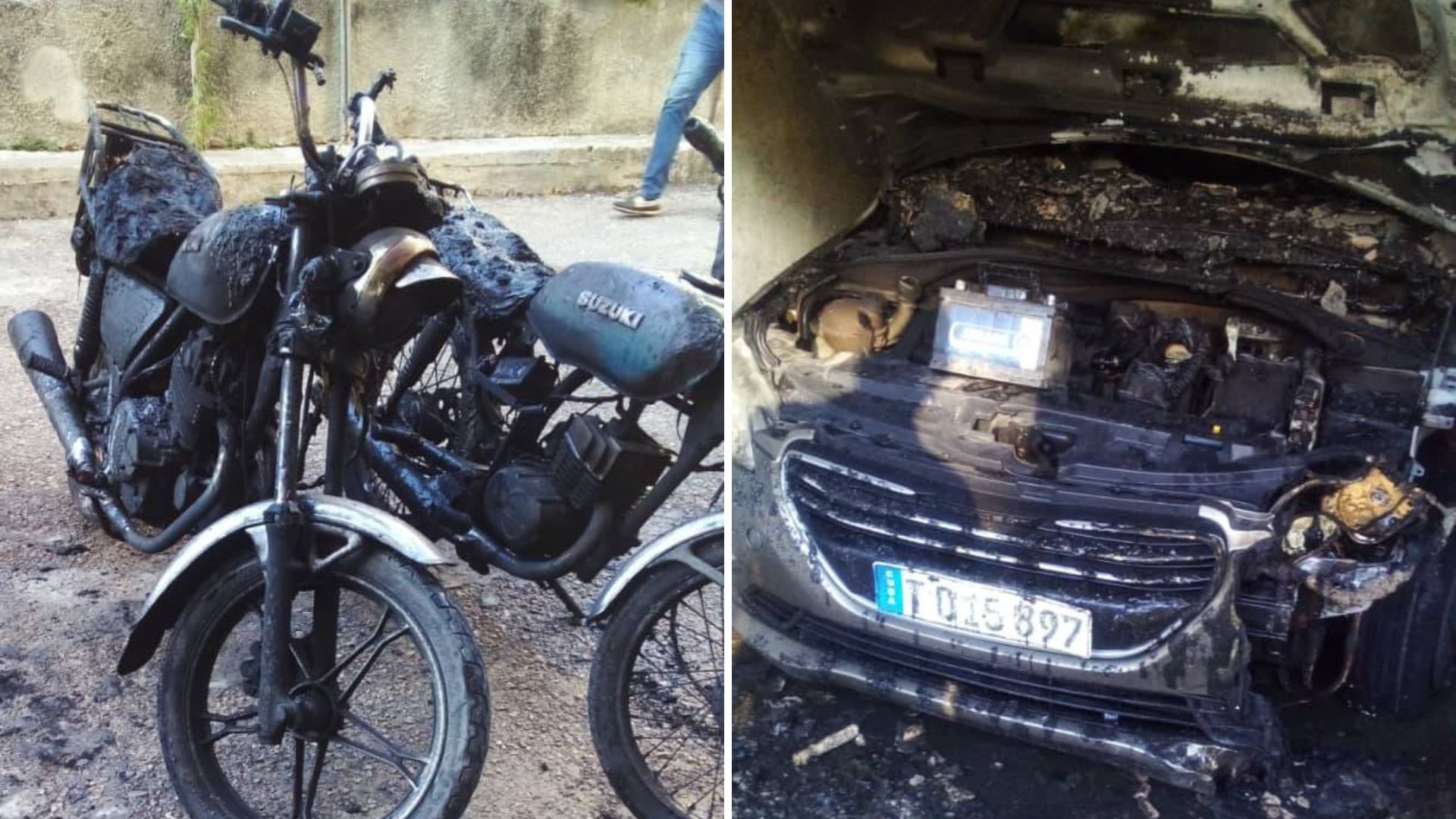 Reportan explosión de moto eléctrica en garaje de edificio de militares en La Habana 