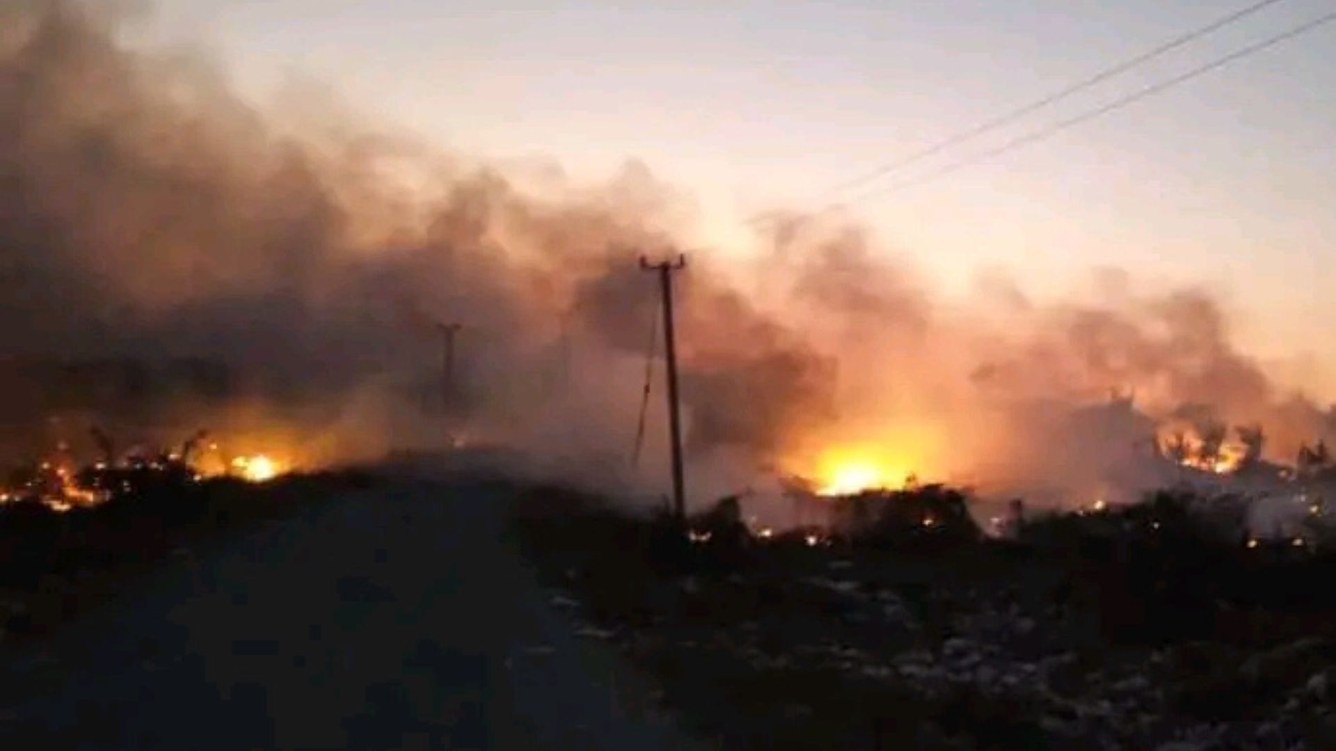 Reportan incendio en basurero municipal de Santa Clara