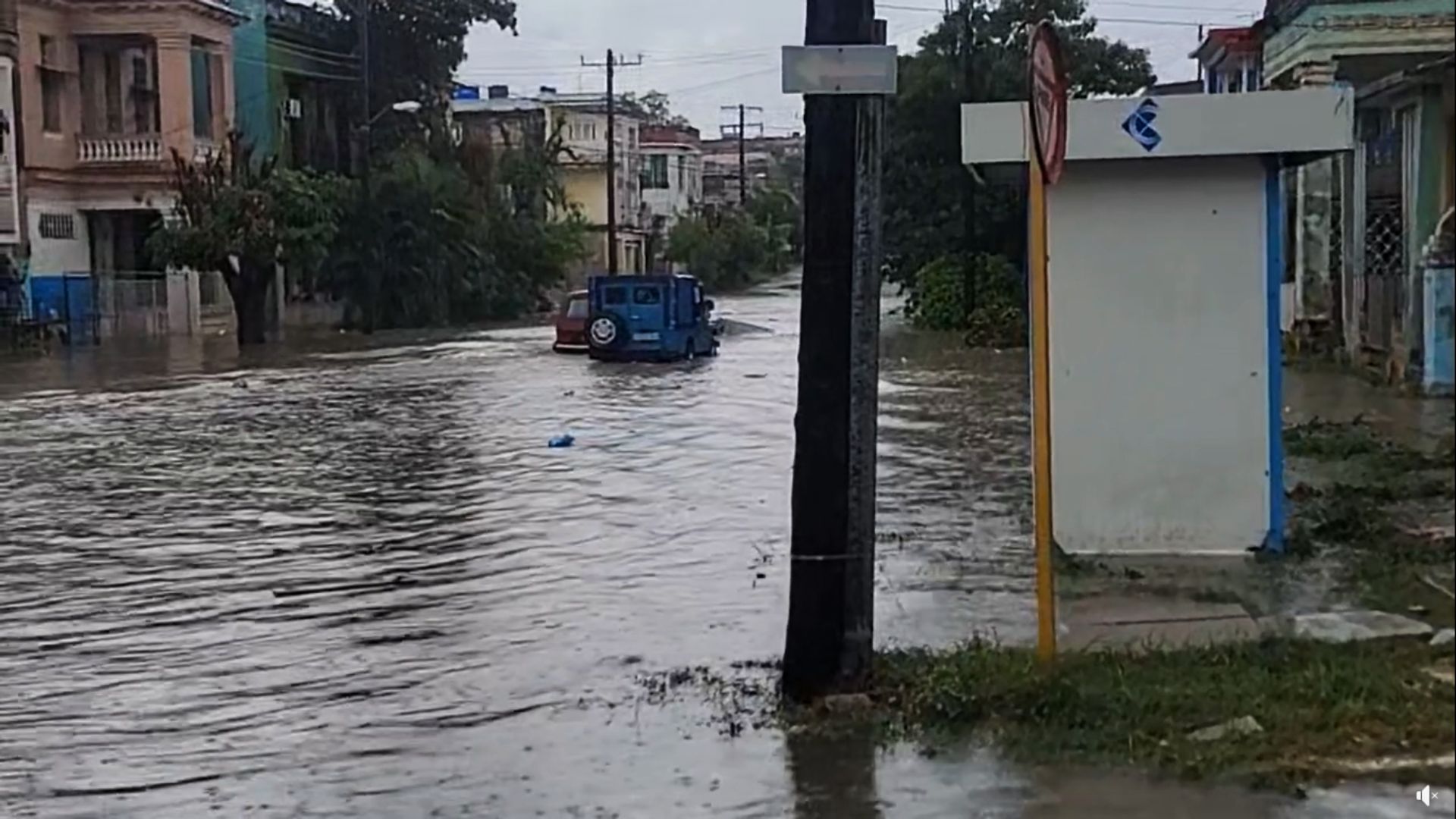 Reportan inundaciones en el occidente de Cuba 