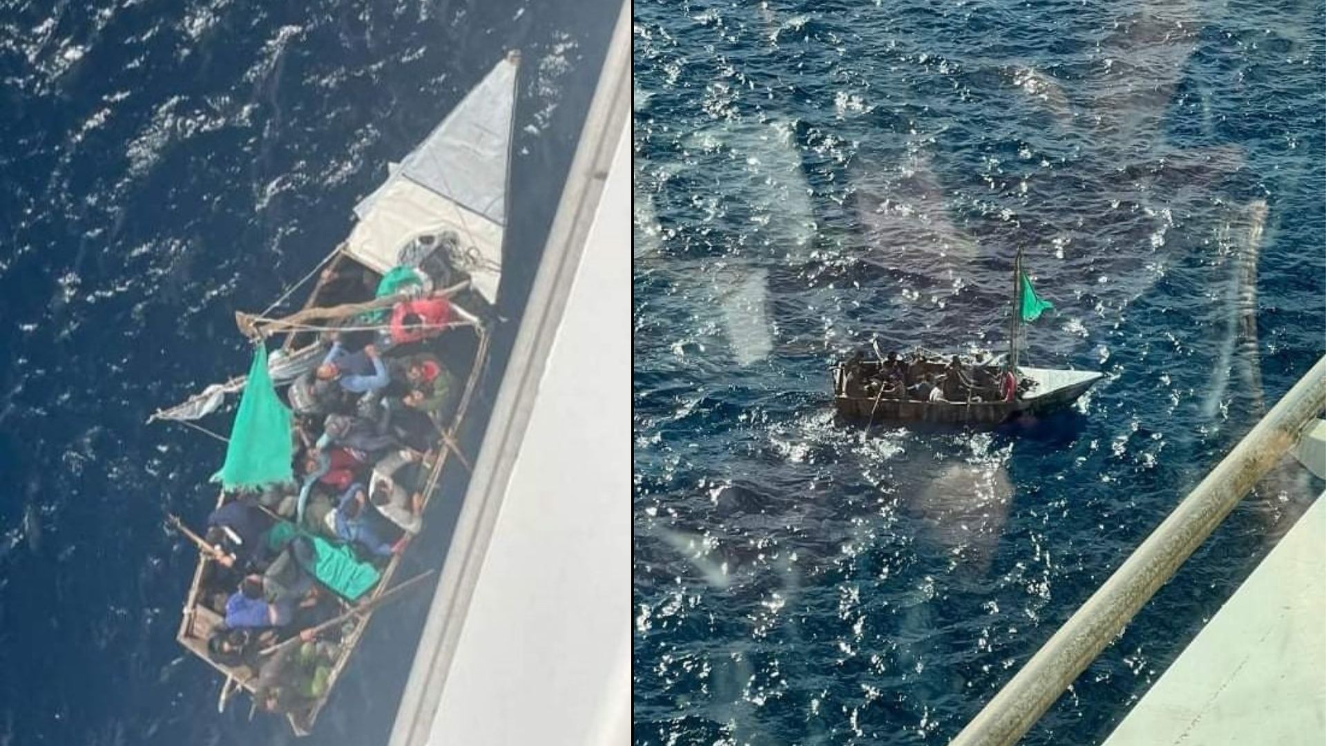 Rescatan a balseros reportados como desaparecidos